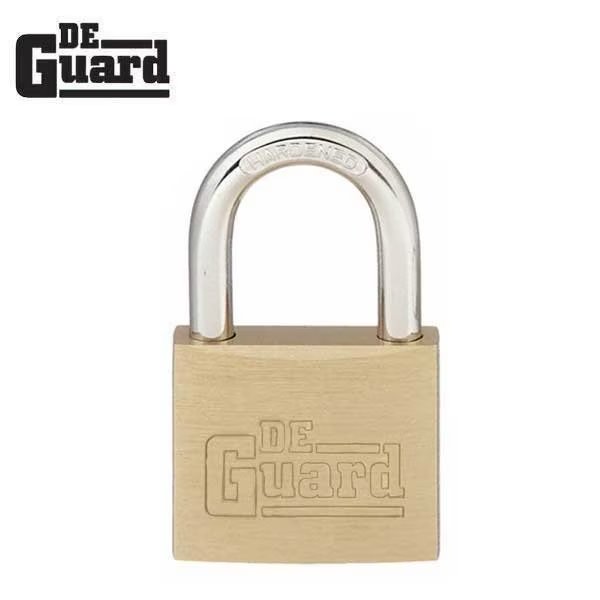 Brass Pdlock - short shackle 1